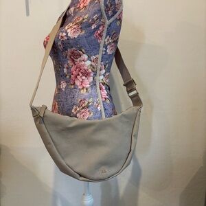 July everyday crescent canvas crossbody bag